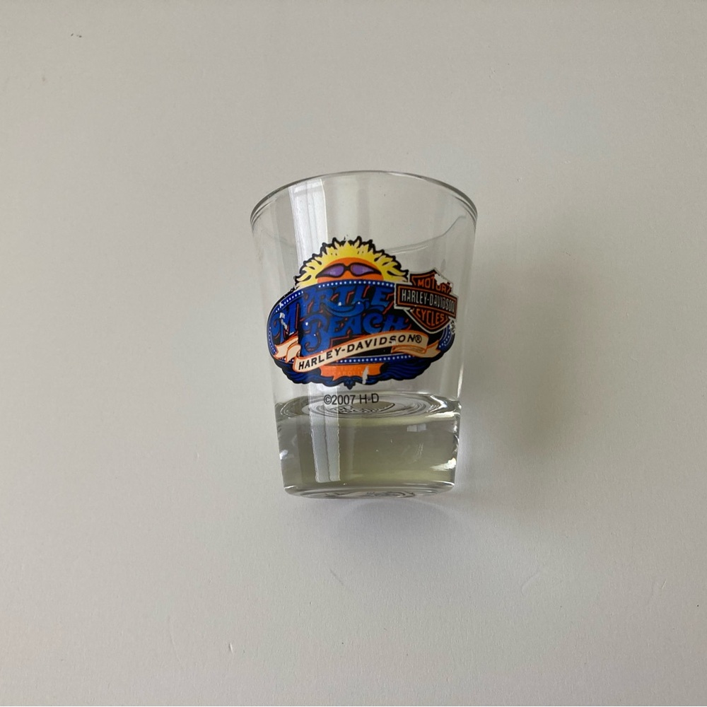 Harley Davidson Myrtle Beach Glass Shot 2007